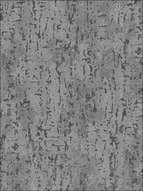 Malawi Leather Texture fabric in dark grey color - pattern number 2949-60200 - by A Street Prints in the Imprint collection