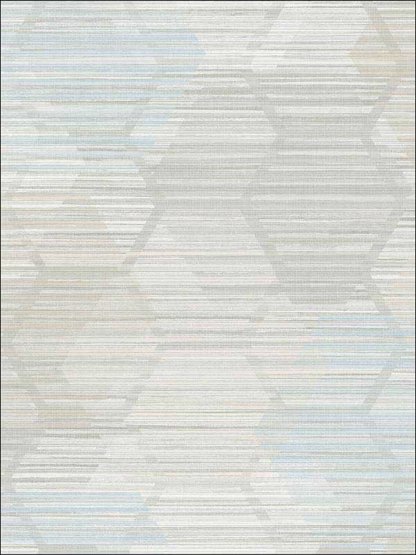Jabari Geometric Faux Grasscloth fabric in grey color - pattern number 2949-60502 - by A Street Prints in the Imprint collection