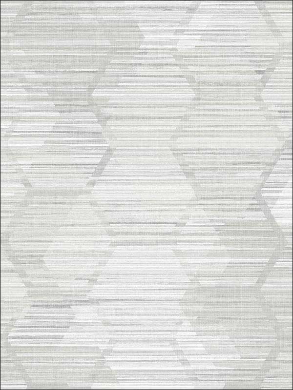 Jabari Geometric Faux Grasscloth fabric in light grey color - pattern number 2949-60506 - by A Street Prints in the Imprint collection