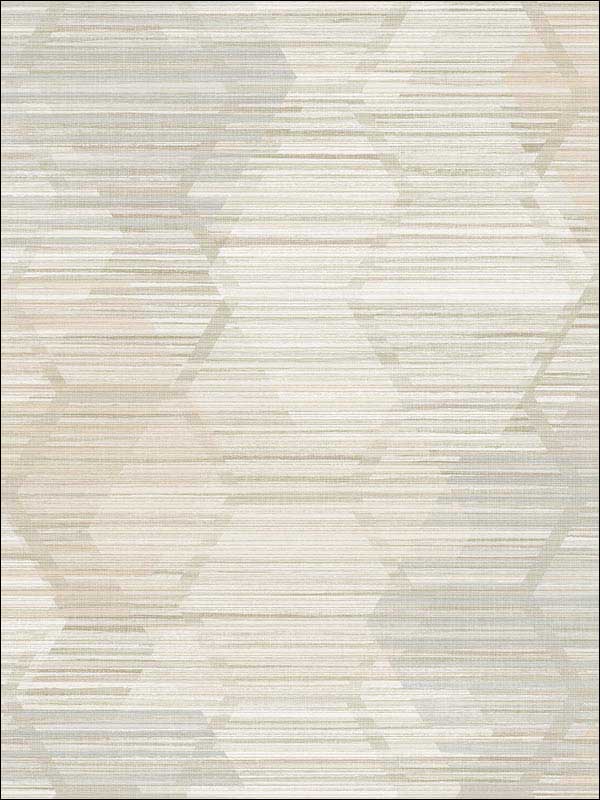 Jabari Geometric Faux Grasscloth fabric in beige color - pattern number 2949-60507 - by A Street Prints in the Imprint collection