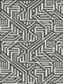 Nambiti Geometric fabric in black color - pattern number 2949-60600 - by A Street Prints in the Imprint collection