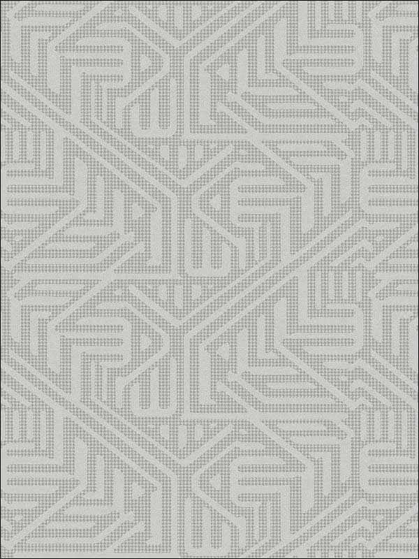 Nambiti Geometric fabric in grey color - pattern number 2949-60628 - by A Street Prints in the Imprint collection