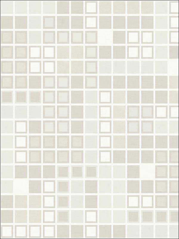 Bantry Geometric wallpaper in neutral color - pattern number 2949-60705 - by A Street Prints in the Imprint collection