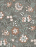 Athena Floral wallpaper in grey color - pattern number 2948-28002 - by A Street Prints in the Spring collection