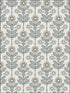 Aya Floral wallpaper in white color - pattern number 2948-28005 - by A Street Prints in the Spring collection