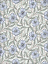 Imogen Floral wallpaper in light blue color - pattern number 2948-28027 - by A Street Prints in the Spring collection