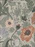 Anemone Floral fabric in grey color - pattern number 2948-33001 - by A Street Prints in the Spring collection