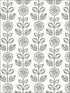 Dolly Folk Floral fabric in dark brown color - pattern number 2904-13511 - by Brewster in the Fresh Start Kitchen and Bath collection
