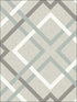 Saltire Geometric wallpaper in taupe color - pattern number 2904-22649 - by Brewster in the Fresh Start Kitchen and Bath collection