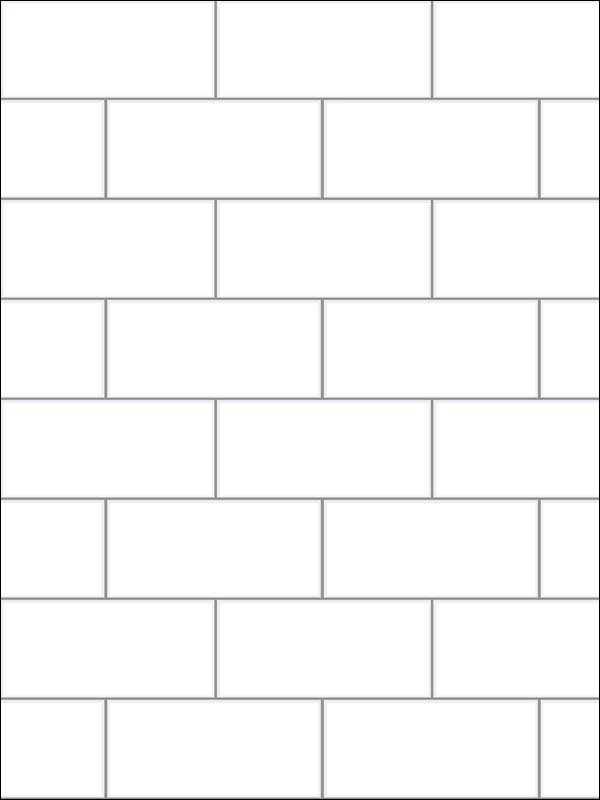 Easton Subway Tile wallpaper in off white color - pattern number 2904-23750 - by Brewster in the Fresh Start Kitchen and Bath collection