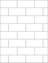 Easton Subway Tile wallpaper in off white color - pattern number 2904-23750 - by Brewster in the Fresh Start Kitchen and Bath collection