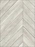 Parisian Chevron Wood wallpaper in dove color - pattern number 2904-24005 - by Brewster in the Fresh Start Kitchen and Bath collection