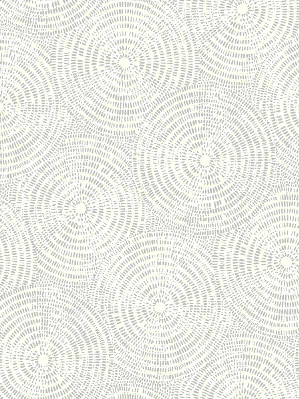 Vatten Geometric wallpaper in platinum color - pattern number 2904-24523 - by Brewster in the Fresh Start Kitchen and Bath collection