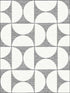 Deedee Geometric Faux Grasscloth wallpaper in black color - pattern number 2904-25672 - by Brewster in the Fresh Start Kitchen and Bath collection