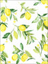 Limon Fruit wallpaper in chartreuse color - pattern number 2904-25686 - by Brewster in the Fresh Start Kitchen and Bath collection