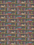 Libreria wallpaper in rich multi color - pattern number 114/13025.CS.0 - by Cole and Son in the Fornasetti Senza Tempo collection