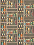 Cocktails fabric in multi color - pattern number 114/23043.CS.0 - by Cole and Son in the Fornasetti Senza Tempo collection