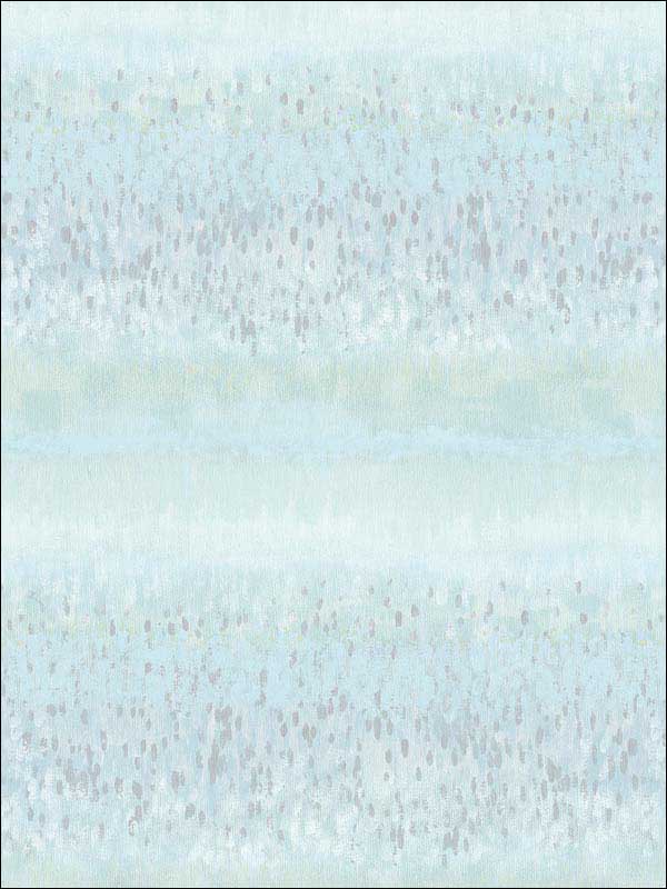 Monet Meadow wallpaper in blue green color - pattern number FW36805 - by Patton Norwall in the Fresh Watercolors collection