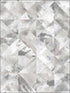 Mosaic wallpaper in grey color - pattern number FW36818 - by Patton Norwall in the Fresh Watercolors collection