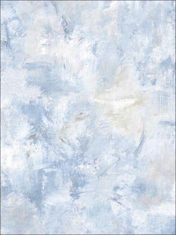 Confetti wallpaper in blue grey color - pattern number FW36856 - by Patton Norwall in the Fresh Watercolors collection