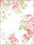 Grand Floral fabric in pink green color - pattern number AB27612 - by Patton Norwall in the Flourish collection