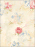 Morning Dew fabric in pink blue yellow color - pattern number AB42418 - by Patton Norwall in the Flourish collection