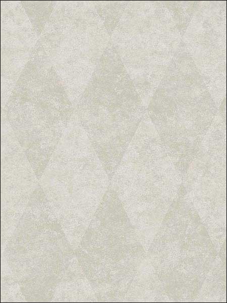Rhombus wallpaper in grey color - pattern number SB37922 - by Patton Norwall in the Simply Silks 4 collection