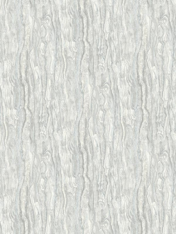 Marble Effect wallpaper in soft grey color - pattern number WF20422 - by Casa Mia in the Amber collection