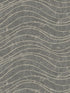 Waves Effect fabric in brown black color - pattern number WF20808 - by Casa Mia in the Amber collection