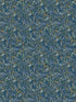 Tapestry wallpaper in indigo color - pattern number RI5126 - by Rifle Paper Co in the Rifle Paper Co collection