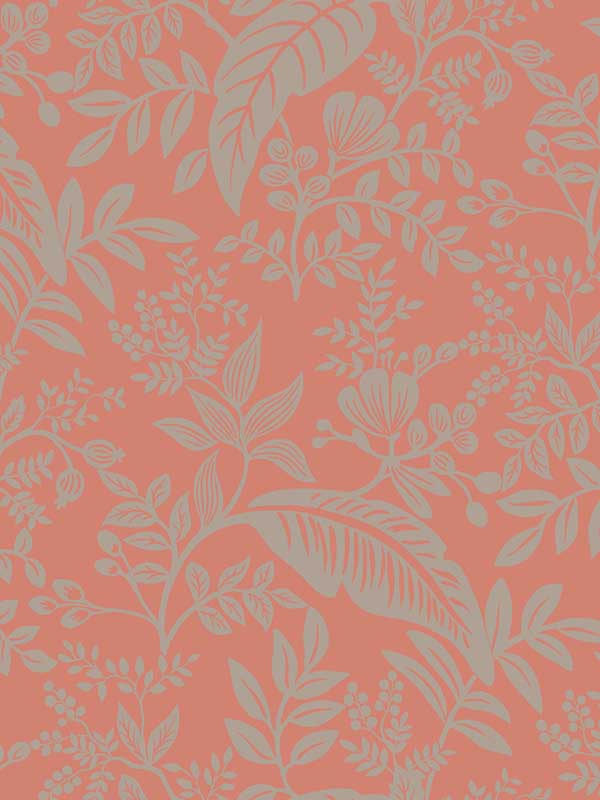 Canopy wallpaper in rose color - pattern number RI5135 - by Rifle Paper Co in the Rifle Paper Co collection