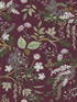 Juniper Forest wallpaper in burgundy color - pattern number RI5164 - by Rifle Paper Co in the Rifle Paper Co collection