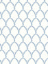 Laurel wallpaper in blue and white color - pattern number RI5180 - by Rifle Paper Co in the Rifle Paper Co collection