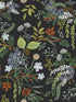 Juniper Forest Peel and Stick fabric in black color - pattern number PSW1198RL - by Rifle Paper Co in the Rifle Paper Co Peel and Stick Wallpaper collection