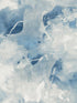 Notch Trowel Abstract fabric in blue lake and frost color - pattern number LW50202 - by Seabrook in the Living With Art II collection