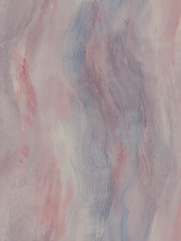 Smoke Texture Embossed Vinyl wallpaper in bluestone and rosewood color - pattern number LW50901 - by Seabrook in the Living With Art II collection