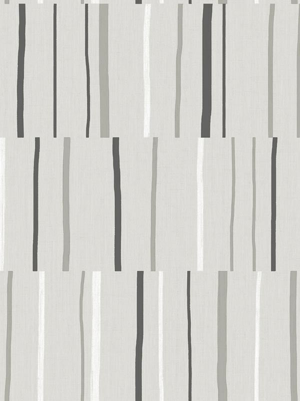 Block Lines wallpaper in warm stone color - pattern number LW51200 - by Seabrook in the Living With Art II collection