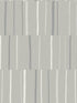 Block Lines wallpaper in metallic silver and cove gray color - pattern number LW51208 - by Seabrook in the Living With Art II collection