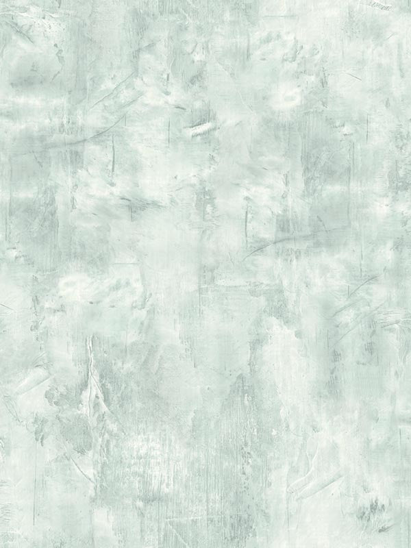 Rustic Stucco Faux wallpaper in green mist color - pattern number LW51714 - by Seabrook in the Living With Art II collection
