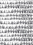 Brush Marks wallpaper in black and white color - pattern number LW51800 - by Seabrook in the Living With Art II collection