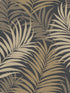 Via Palma wallpaper in wrought iron and sand dollar color - pattern number LN10110 - by Seabrook in the Lillian August Luxe Retreat collection