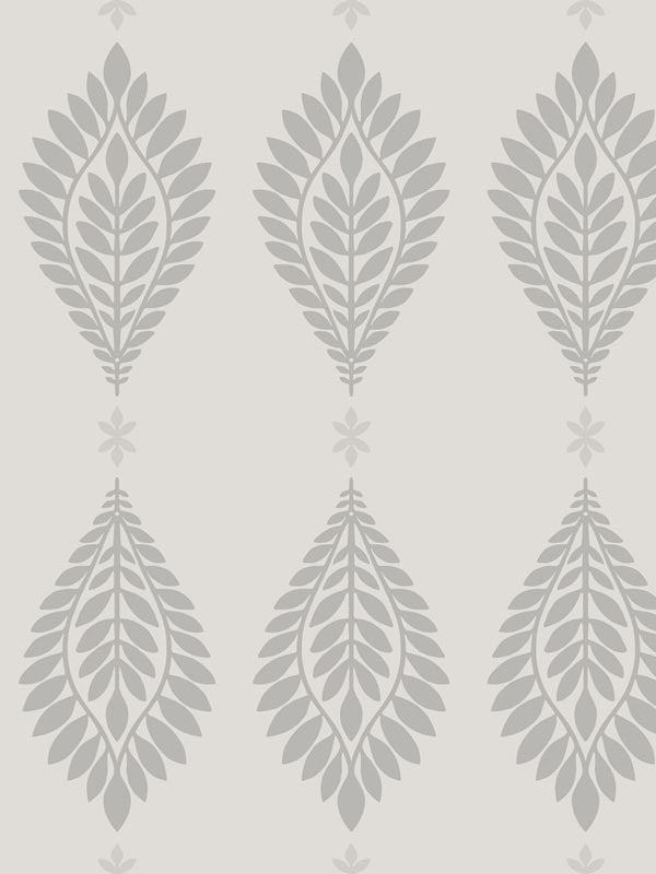 Mirasol Palm Frond wallpaper in cove gray color - pattern number LN10608 - by Seabrook in the Lillian August Luxe Retreat collection