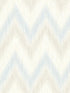 Regent Flamestitch Stringcloth fabric in sky blue and arrowroot color - pattern number LN11212 - by Seabrook in the Lillian August Luxe Retreat collection