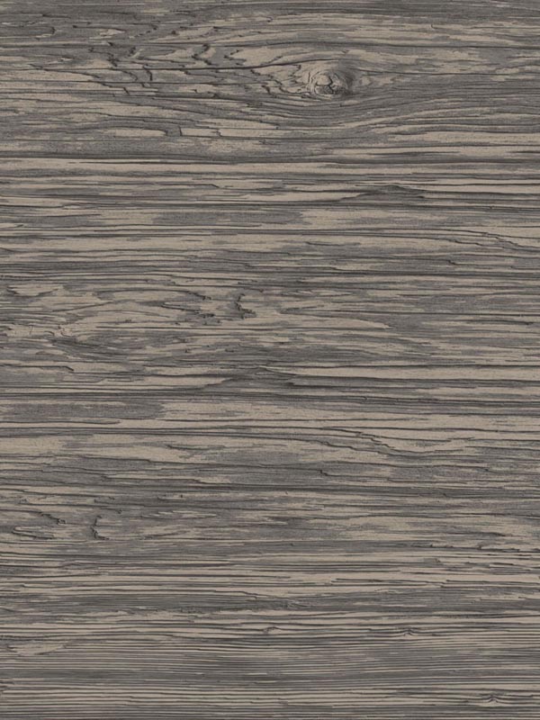 Washed Shiplap Embossed Vinyl wallpaper in dark ash color - pattern number LN11608 - by Seabrook in the Lillian August Luxe Retreat collection