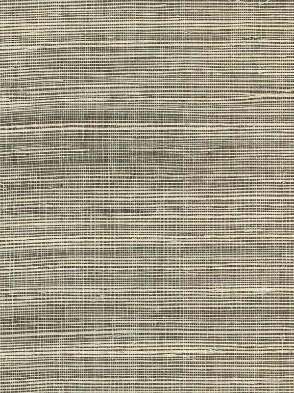 Sisal Grasscloth fabric in salt and pepper color - pattern number LN11830 - by Seabrook in the Lillian August Luxe Retreat collection