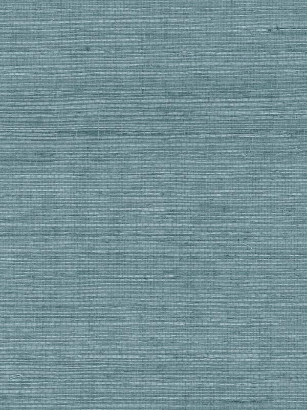 Sisal Grasscloth fabric in blue skies color - pattern number LN11852 - by Seabrook in the Lillian August Luxe Retreat collection