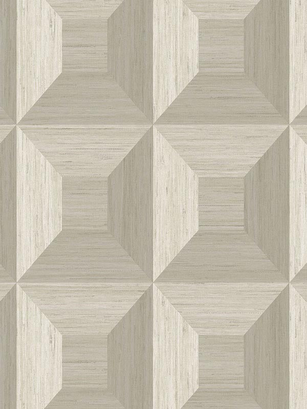 Squared Away Geometric wallpaper in brown color - pattern number TC70605 - by Seabrook in the More Textures collection