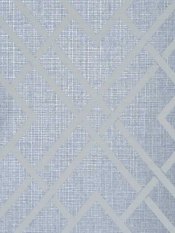 Diamond Lattice wallpaper in metallic slate blue color - pattern number 2232202 - by Seabrook in the Essential Textures by Etten Gallerie collection