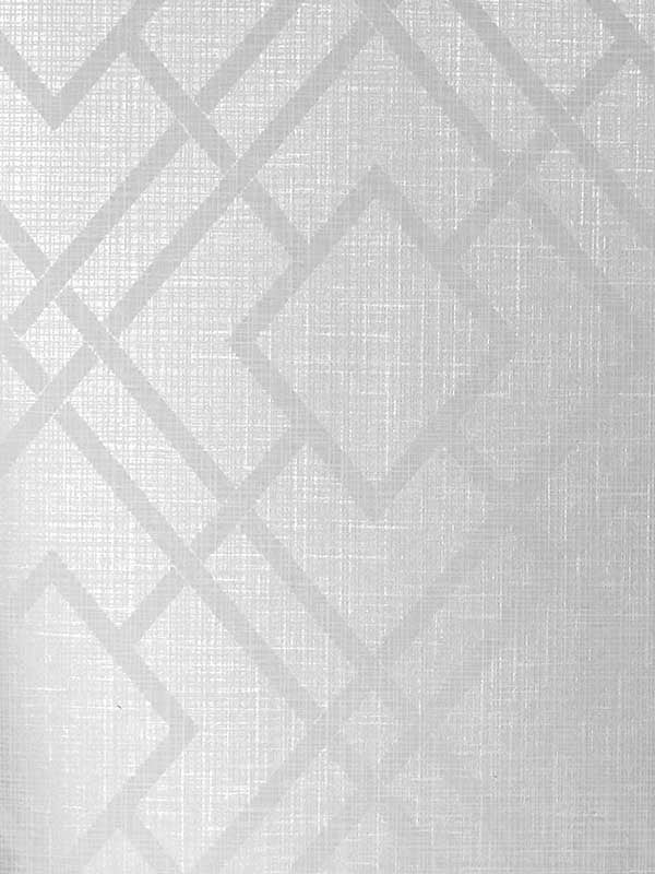 Diamond Lattice wallpaper in gray mist and metallic silver color - pattern number 2232217 - by Seabrook in the Essential Textures by Etten Gallerie collection
