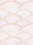 Bennett Dotted Scallop fabric in pink color - pattern number 2903-25801 - by A Street Prints in the Bluebell collection